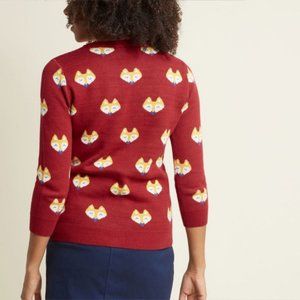Modcloth Fox Sweater